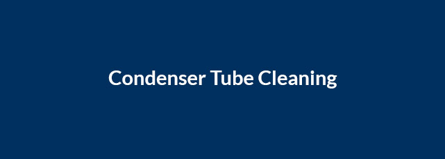 Condenser Tube Cleaning